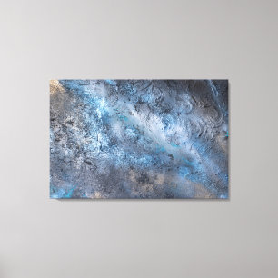 Noir de impresión de lienzo estirado