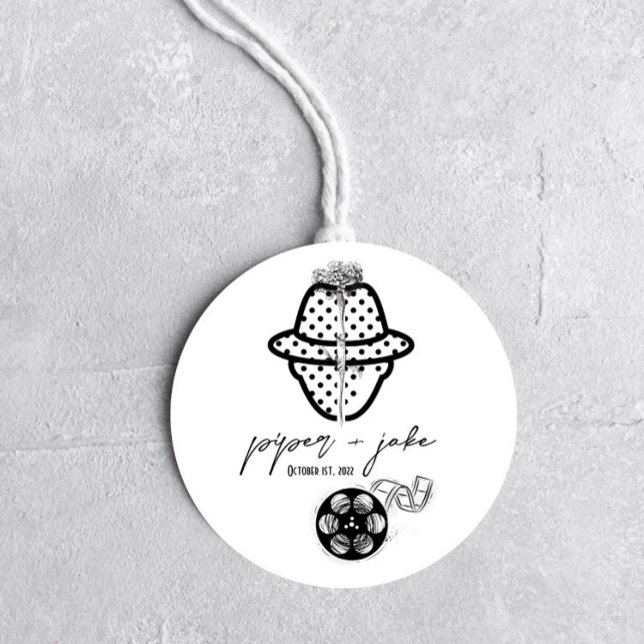 Noir de película - Blanco - Pegatina de favoritos  (Subido por el creador)