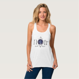 Noir Racerback Multicolor oscuro top