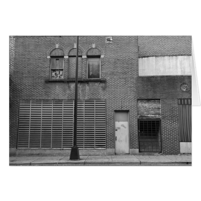 Noir urbano, tarjeta (Anverso (Horizontal))