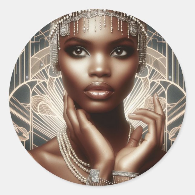 Noire Belle Pegatina (Anverso)