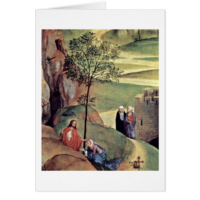 Noli yo Tangere de Hans Memling (Frente)