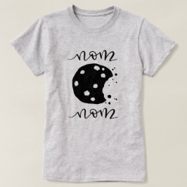 ¡Nom Nom! Camiseta mordida de la galleta