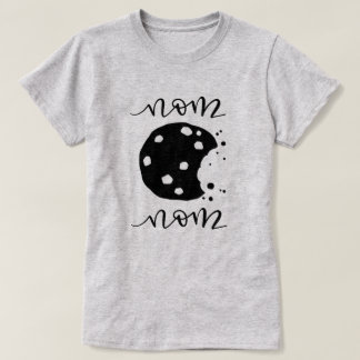 ¡Nom Nom! Camiseta mordida de la galleta