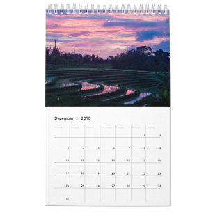 Nómada de en solitario calendario 2018