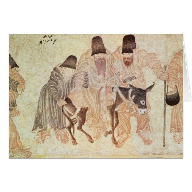 Nómadas mongoles con un burro, siglo XV (Anverso (Horizontal))