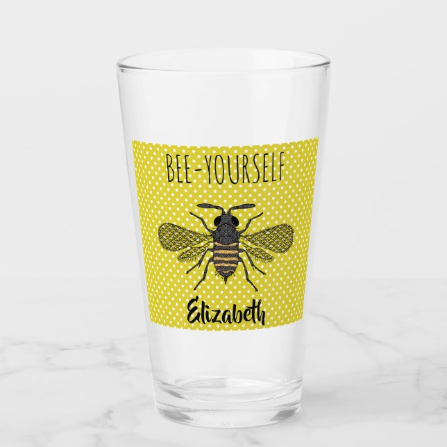 Nombrado DECORACIÓN DE Polkadot Amarillo (Anverso)