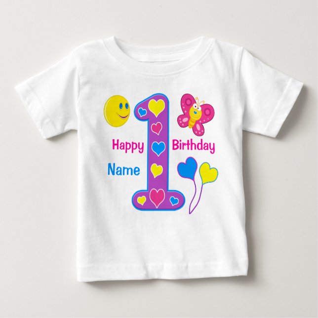 Nombramiento de la primera camiseta de cumpleaños  (Anverso)