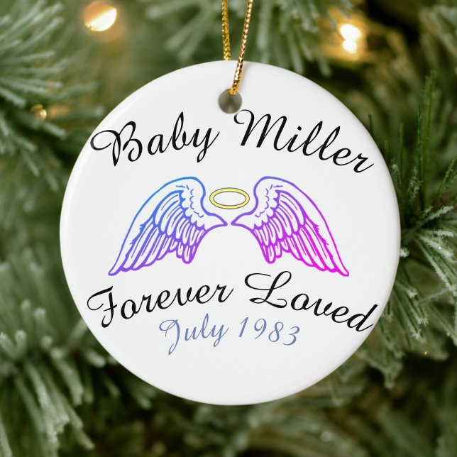 Nombramiento de los adornos conmemorativos Angel W (Subido por el creador)
