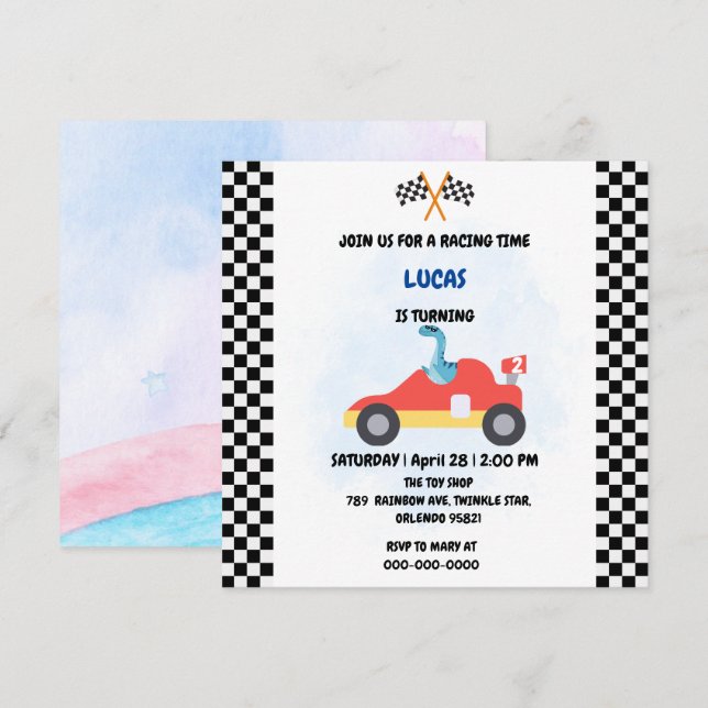 Nombramiento de los niños de carreras rojas de los (Anverso / Reverso)