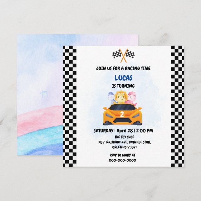 Nombramiento de los niños de carreras rojas de los (Anverso / Reverso)