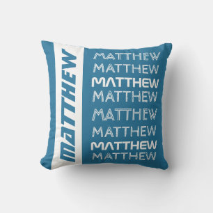 Nombrar almohadas personalizados repetidores