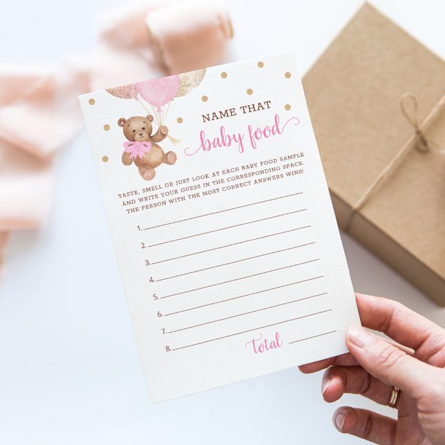 Nombrar la tarjeta de presentación de Baby Shower  (Subido por el creador)