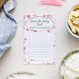 Nombrar tarjeta de comida para bebé, juego de Baby