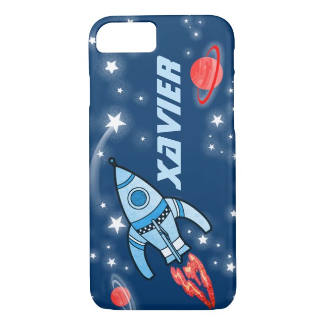 Nombre 6 letra cohete espacio ultraterrestre funda (Reverso)