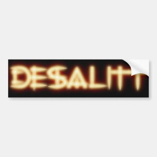 Nombre a su pegatina para el parachoques