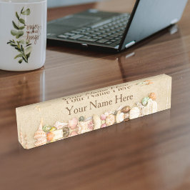 Nombre Arena de playa personalizada con placa de nombres 