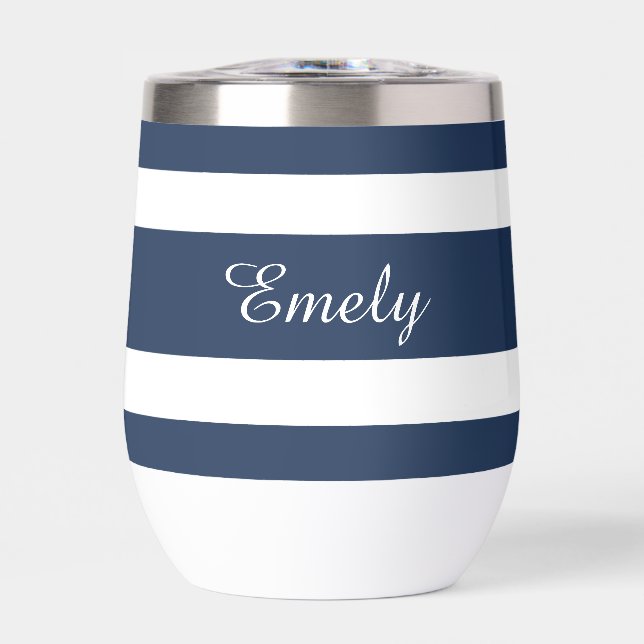 Nombre azul moderno (Frente)