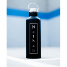 Nombre Bordeado Personalizado - Botellas Insuladas
