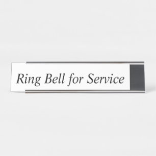 Nombre Campana de anillo para la placa de la mesa de serv