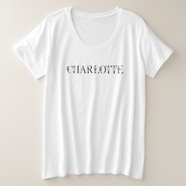 Nombre Charlotte (Anverso del diseño)