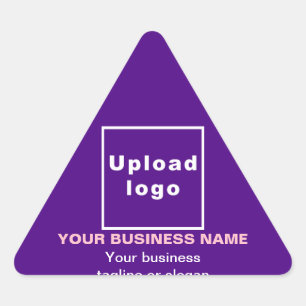 Nombre comercial, logotipo y etiqueta en morado