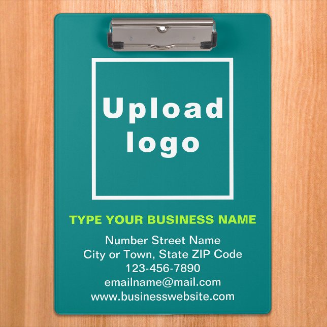 Nombre comercial y logotipo en el portapapeles Ver (Subido por el creador)