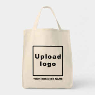Nombre comercial y logotipo en la bolsa de la tien