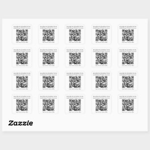 Nombre comercial y Pegatinas de código QR en línea