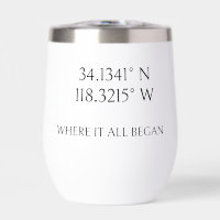 Nombre con coordenadas GPS y foto personalizada