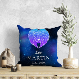 Nombre con signo Zodiac Cojín decorativo de regalo