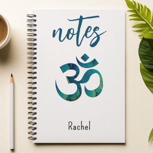 Nombre, Cuaderno de símbolos Om del patrón de plum