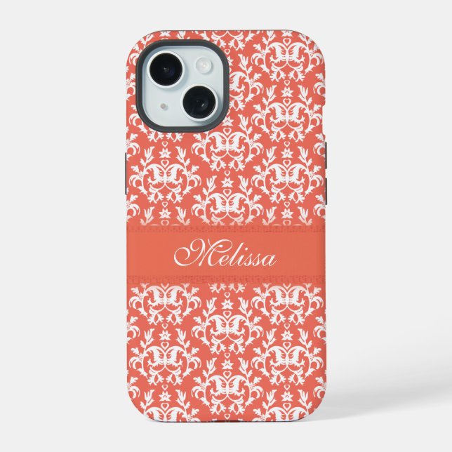 nombre damask naranja emberglow  (Reverso )