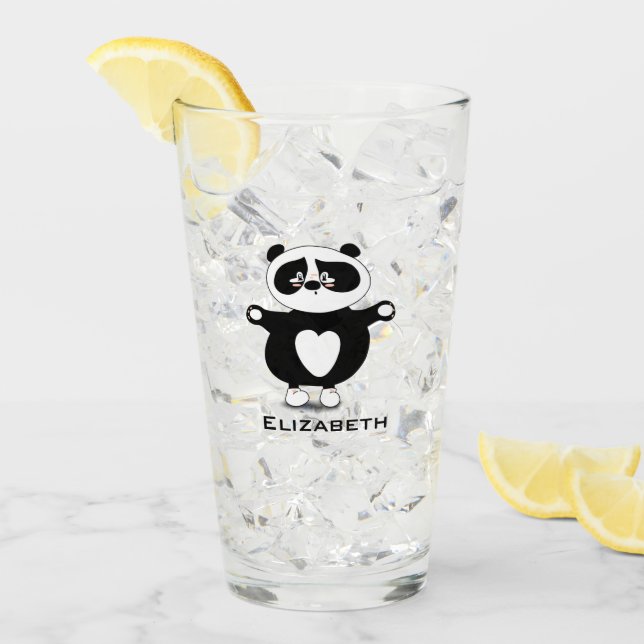 Nombre de agregado de Cute Baby Panda (Anverso (hielo))