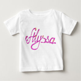 Nombre de Baby Fine Jersey T-Shirt Alyssa