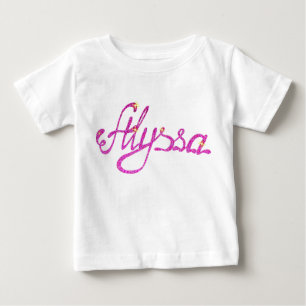 Nombre de Baby Fine Jersey T-Shirt Alyssa
