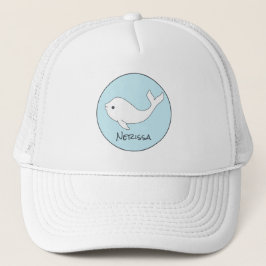 Nombre de ballena Beluga Sombrero de camión