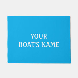 Nombre de barco Alfombra de muelle