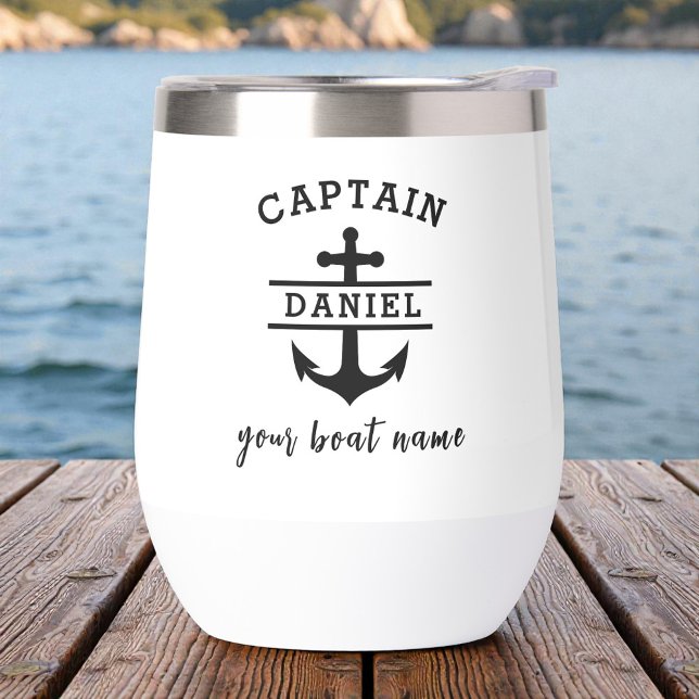 Nombre de barco personalizado del capitán Ancla ná (Subido por el creador)