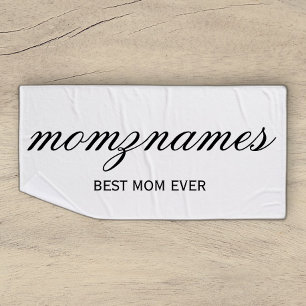 Nombre de caligrafía de la mejor mamá personalizad