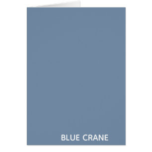 Nombre de color azul de la grúa azul