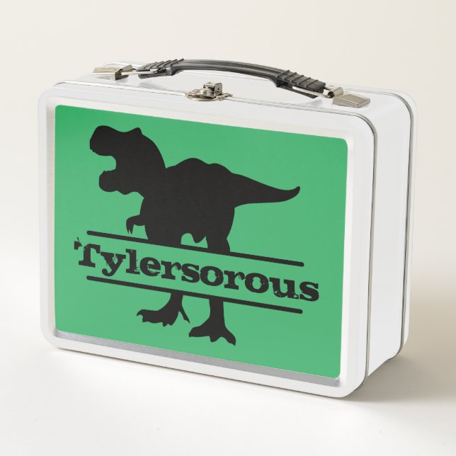 Nombre de dinosaurio personalizado (Anverso)