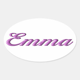 Nombre de Emma pegatina
