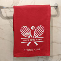 Nombre de equipo de tenis de club simple moderno R