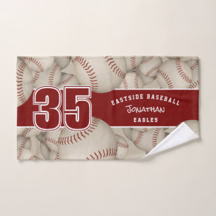nombre de equipo y atleta de softball de bolas de 