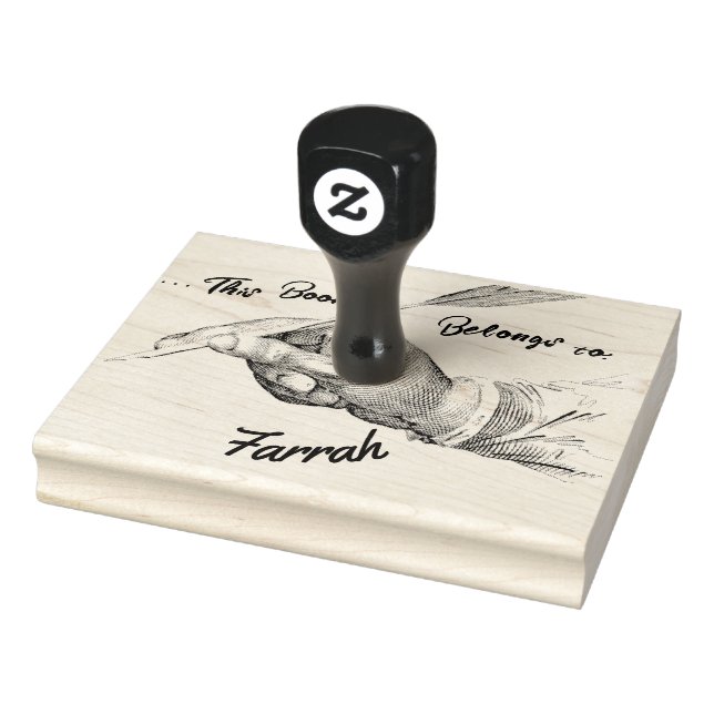 Nombre de escritura de la mandíbula | Sello de tin (Sello)