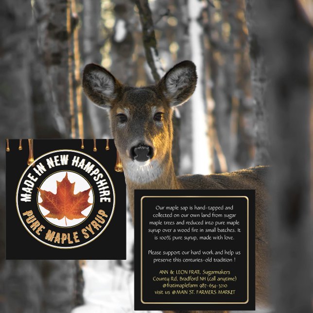 Nombre de estado TARJETA DE NEGOCIO MAPLE SYRUP co (Subido por el creador)