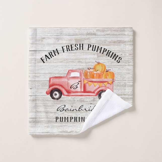 Nombre de familia de la granja de calabaza de cala (Toallita)