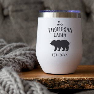 Nombre de familia personalizada de oso ruso