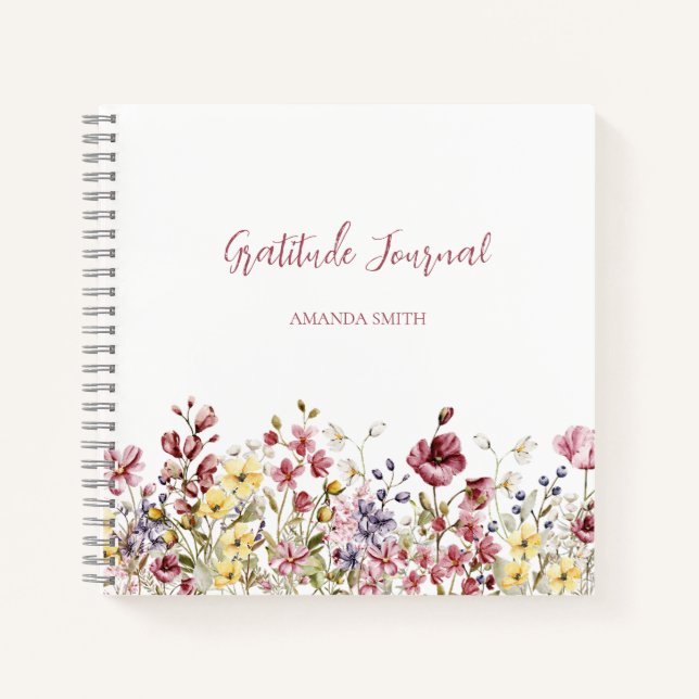 Nombre de Flores de Guión de Guión del Diario Grat (Anverso)